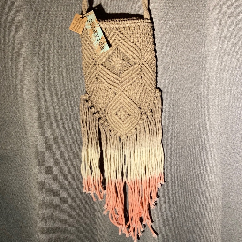 Pura Vida Festival Macrame Bag - NWT